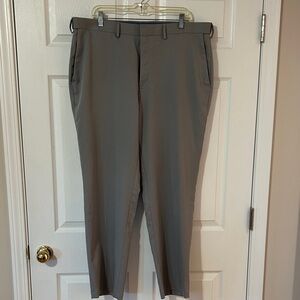 Saddlebred Men's Silver Performance Dress Pants
